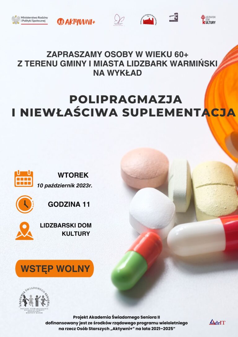 polipragmazja i niewłaściwa suplementacja